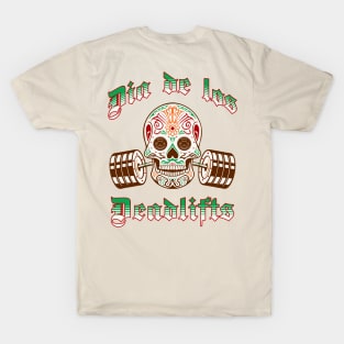 Dia De Los Deadlifts Gym T-Shirt